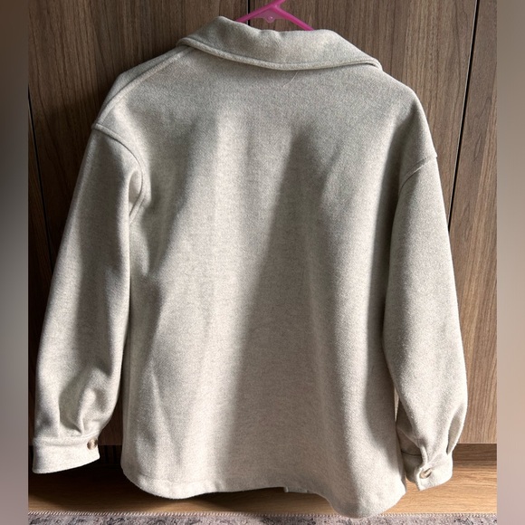 Cream Shacket - Picture 2 of 3